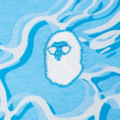 A Bathing Ape ABC Sea Surface Camo Relaxed Fit Tee