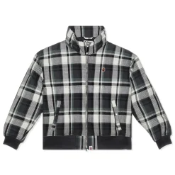 A Bathing Ape Bape Check Down Jacket