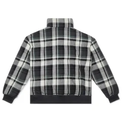 A Bathing Ape Bape Check Down Jacket