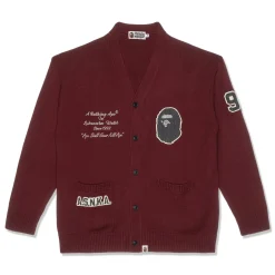 A Bathing Ape Bape Knit Cardigan