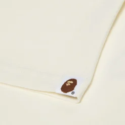 A Bathing Ape Chain Stitch College Relaxed Fit Tee