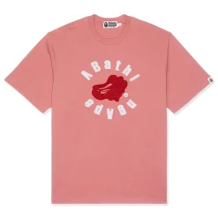 A Bathing Ape Circular Ape head Relaxed Fit Tee