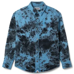 A Bathing Ape Destoryed Bleach Bathing Ape Logo Shirt