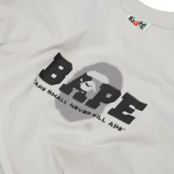 A Bathing Ape Graffiti Logo Relaxed Fit Tee