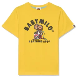 A Bathing Ape Kids Baby Milo Gumball UV Print Tee
