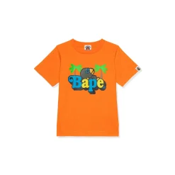 A Bathing Ape kids Baby Milo on Bape Summer Tee