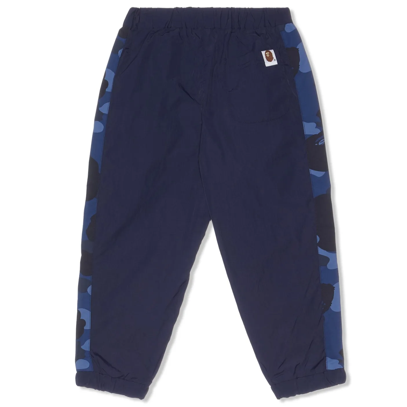 A Bathing Ape Kids Color Camo Block Track Pants