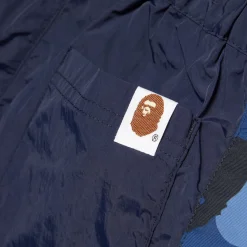 A Bathing Ape Kids Color Camo Block Track Pants