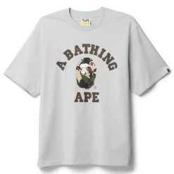 A Bathing Ape Map Camo College Relaxed Fit Tee