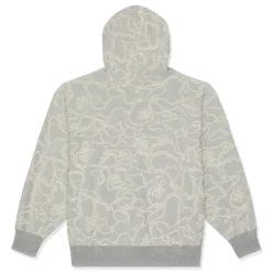 A Bathing Ape Neon Camo Jacquard Relaxed Fit Pullover Hoodie