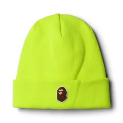 A Bathing Ape One Point Ape Head Knit Cap