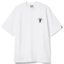 A Bathing Ape One Point College Relaxed Fit Tee