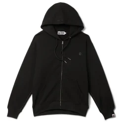 A Bathing Ape One Point Relaxed Fit Full Zip Hoodie