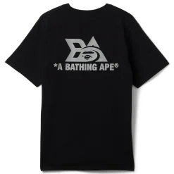 A Bathing Ape Reflector Tech Logo Tee