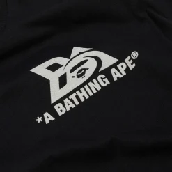 A Bathing Ape Reflector Tech Logo Tee