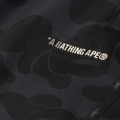 A Bathing Ape Solid Camo Bathing Ape Logo Relaxed Fit Sweat Pants