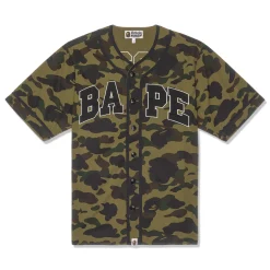 A Bathing Ape 1st Camo Baseball Shirt