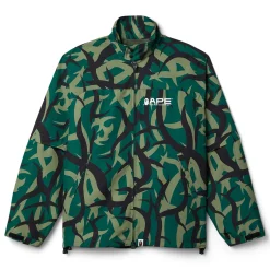 A Bathing Ape Trial Camo Rain Jacket