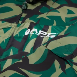 A Bathing Ape Trial Camo Rain Jacket