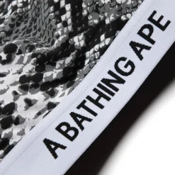 A Bathing Ape Womens Snake Pattern Sport Bra