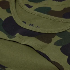 A Bathing Ape Womens 1st Camo Cut Out Tee