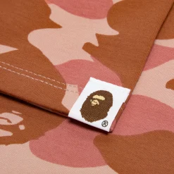 A Bathing Ape Womens 1st Camo Cut Out Tee