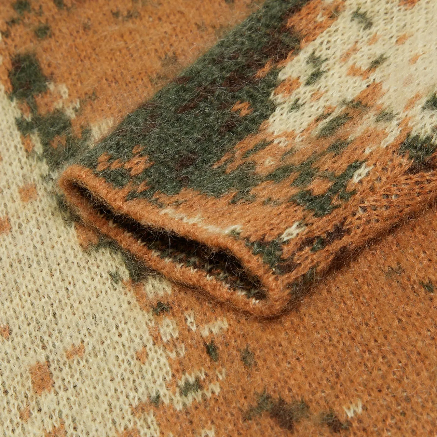 Adidem Asterisks Camo Mohair Q Zip