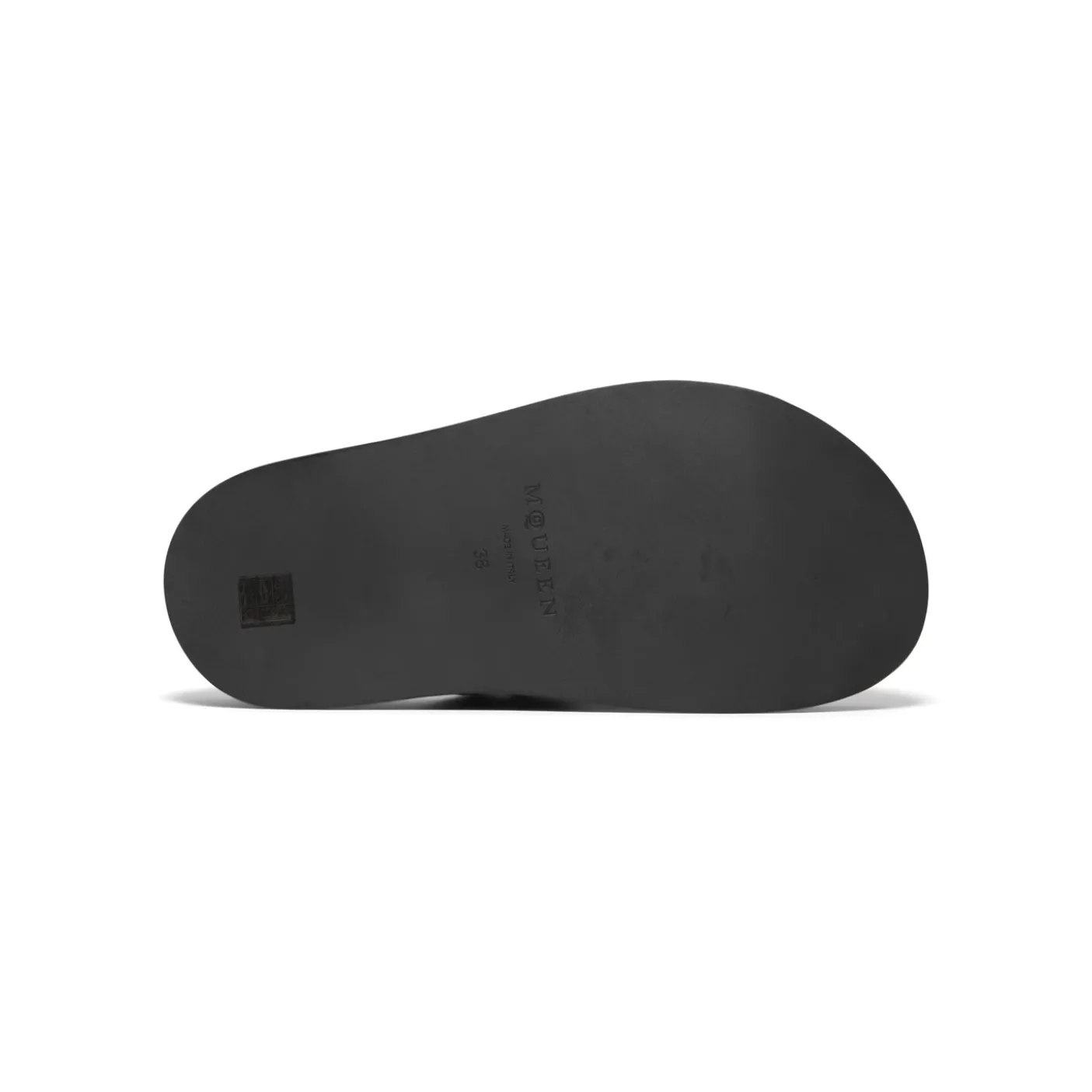 Alexander McQueen T-Bar Fringed Slides