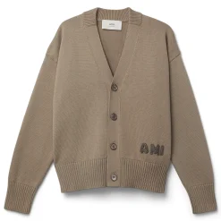 AMI Embroidered Cardigan