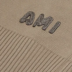 AMI Embroidered Cardigan