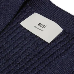 AMI Ribbed Cardigan