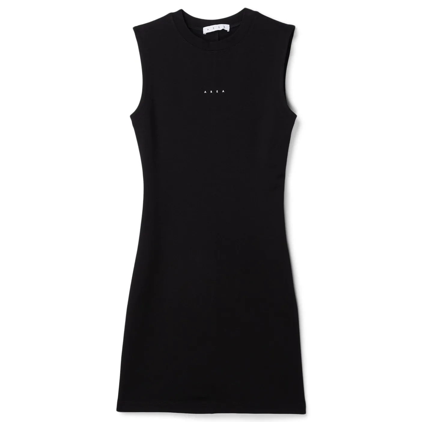 AREA Handprint Sleeveless Mini Dress