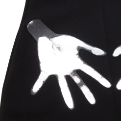 AREA Handprint Sleeveless Mini Dress