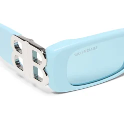 Balenciaga Dynasty Rectangle Sunglasses