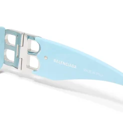 Balenciaga Dynasty Rectangle Sunglasses