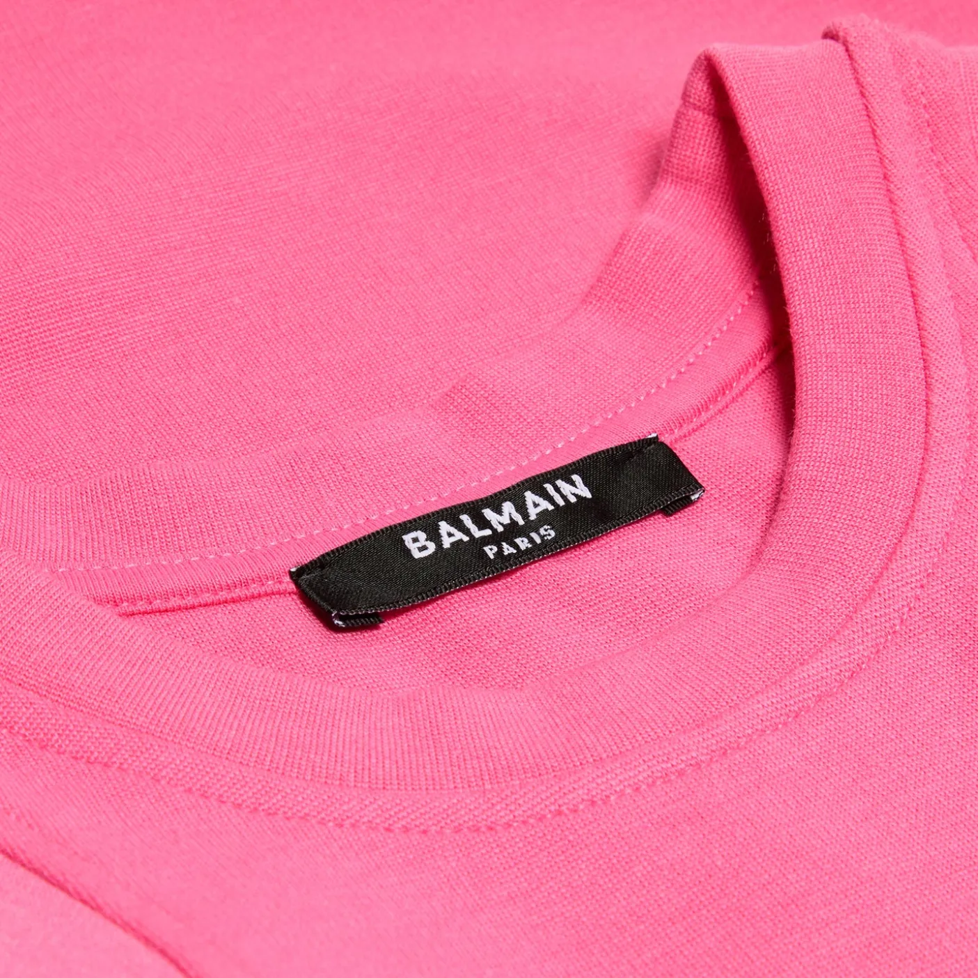 Balmain Cropped Retro PB Embroidered Tank Top