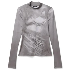 Balmain Draped Print Trompe L'oeil T-shirt