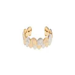 Balmain Grillz Bangle Brass & Crystal