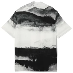 Balmain Moon Print Pajama Shirt