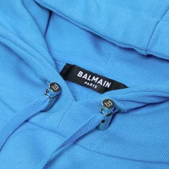 Balmain Printed Logo Hoodie