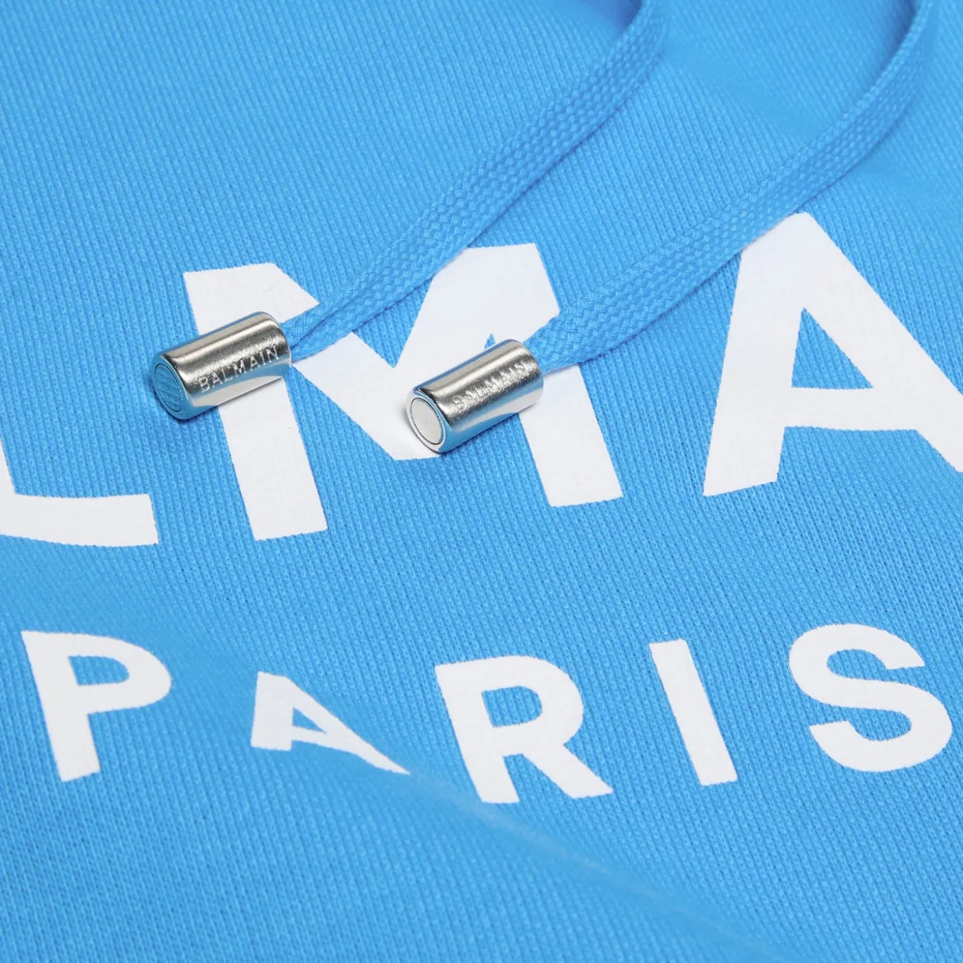 Balmain Printed Logo Hoodie