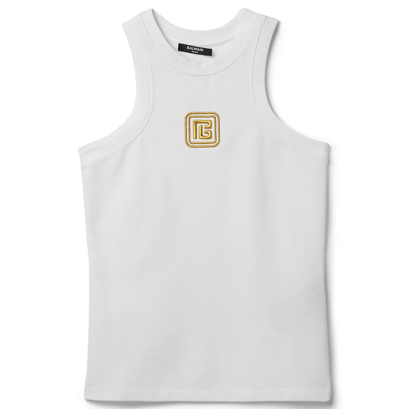 Balmain Retro PB Stretch Tank Top