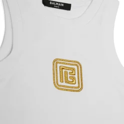 Balmain Retro PB Stretch Tank Top