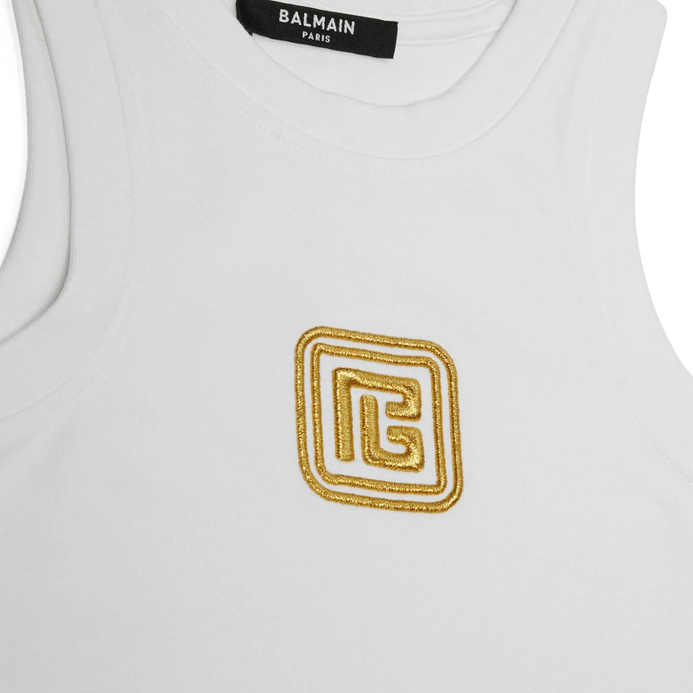 Balmain Retro PB Stretch Tank Top