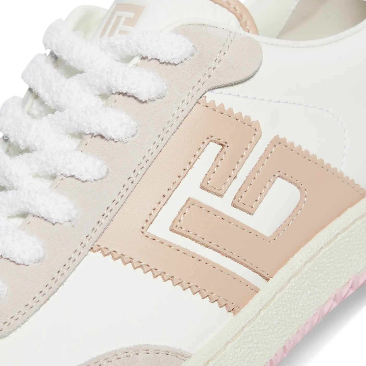 Balmain Womens Swan Sneakers