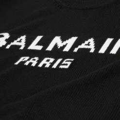 Balmain Wool Logo Sweater