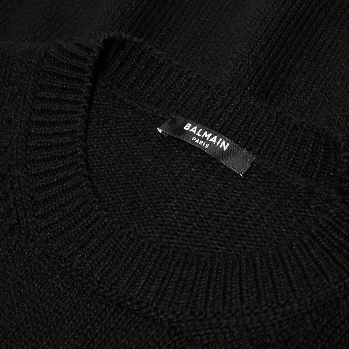 Balmain Wool Logo Sweater