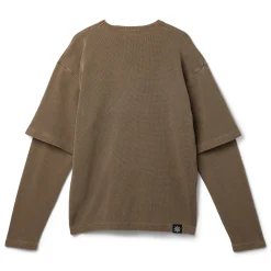 Beach Brains Layer Waffle Tee