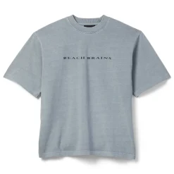 Beach Brains Logo Boxy Tee