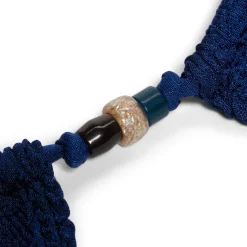 Bond-Eye Beaded Ingrid Triangle Top